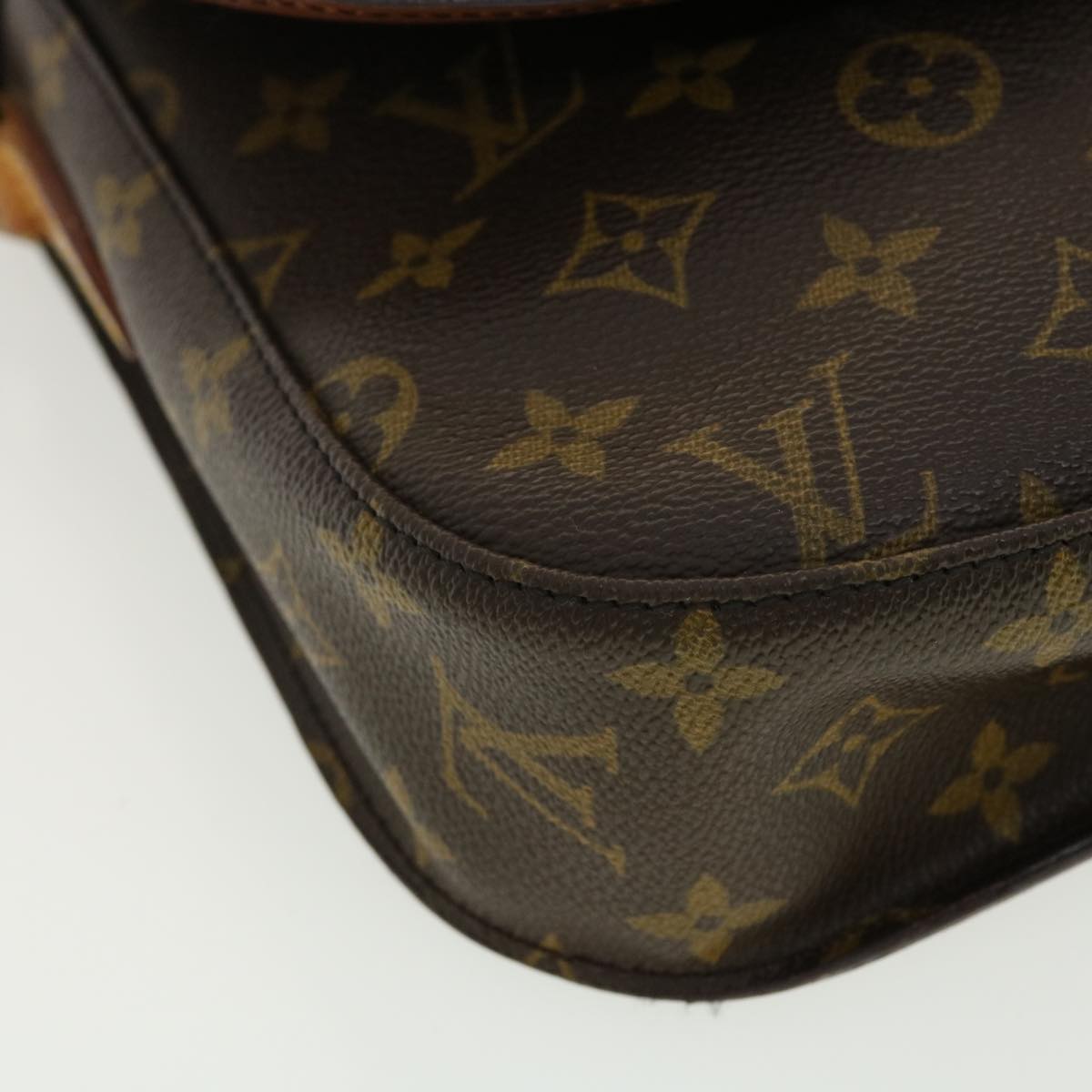 LOUIS VUITTON Monogram Saint Cloud GM Shoulder Bag M51242 LV Auth 40443