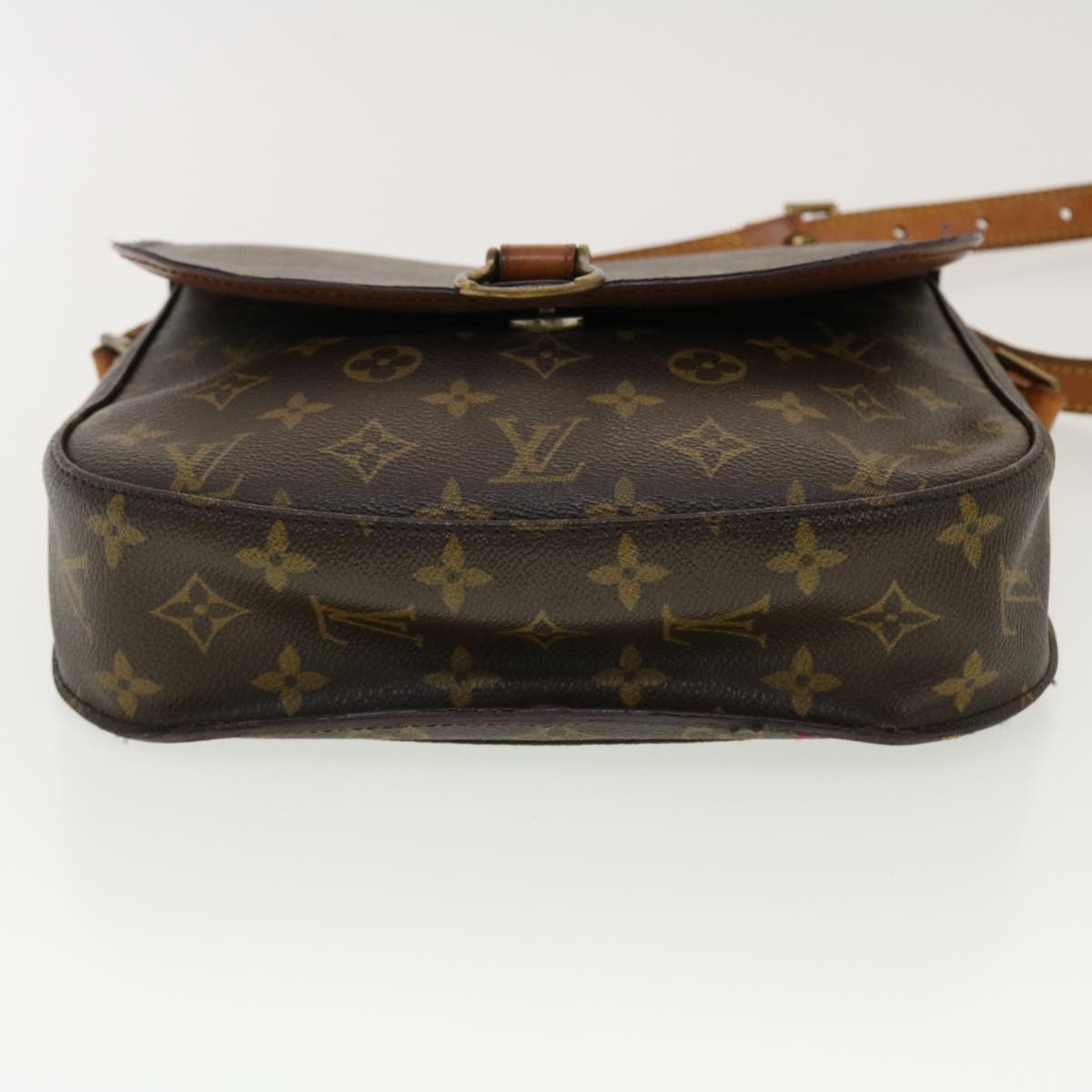 LOUIS VUITTON Monogram Saint Cloud GM Shoulder Bag M51242 LV Auth 40443