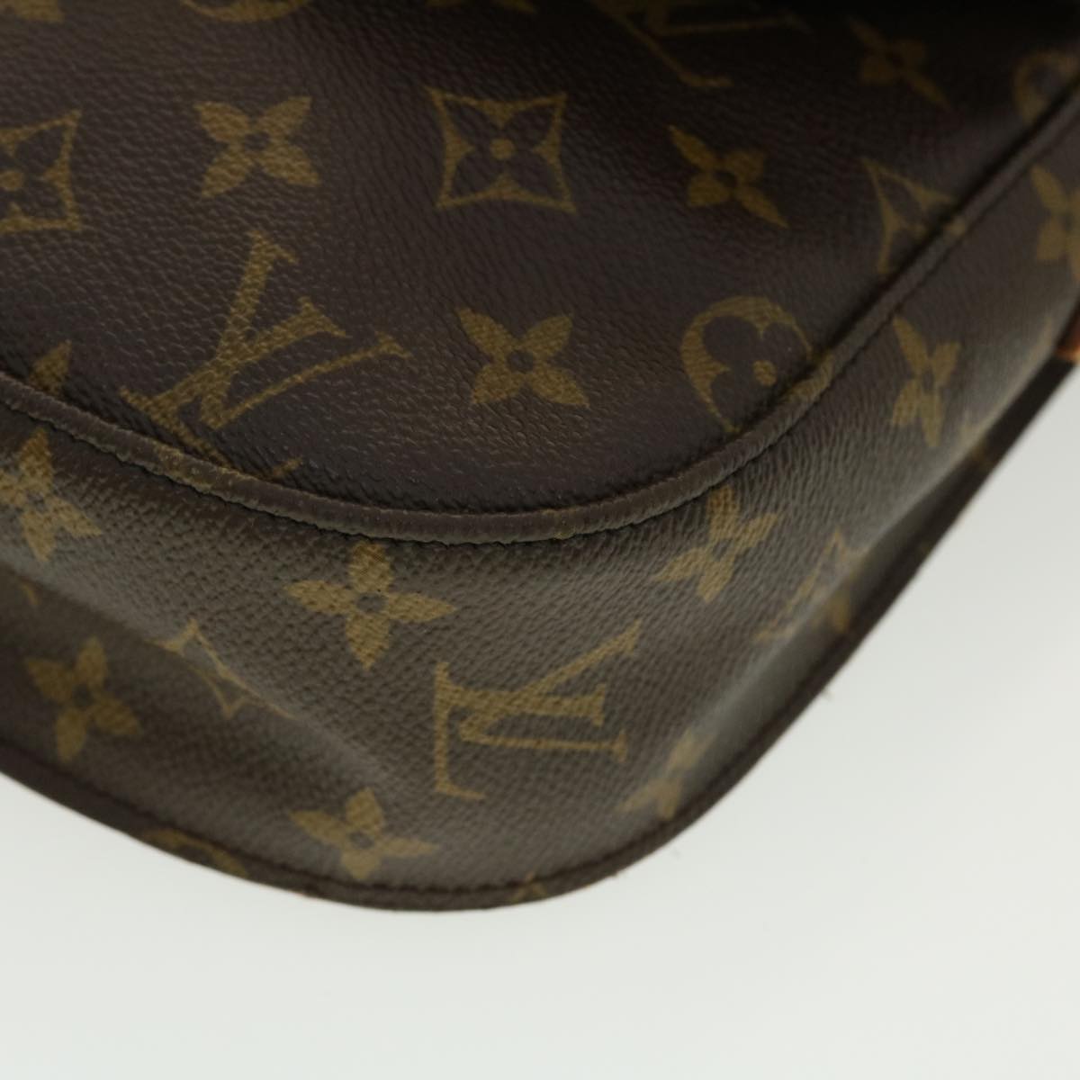 LOUIS VUITTON Monogram Saint Cloud GM Shoulder Bag M51242 LV Auth 40444