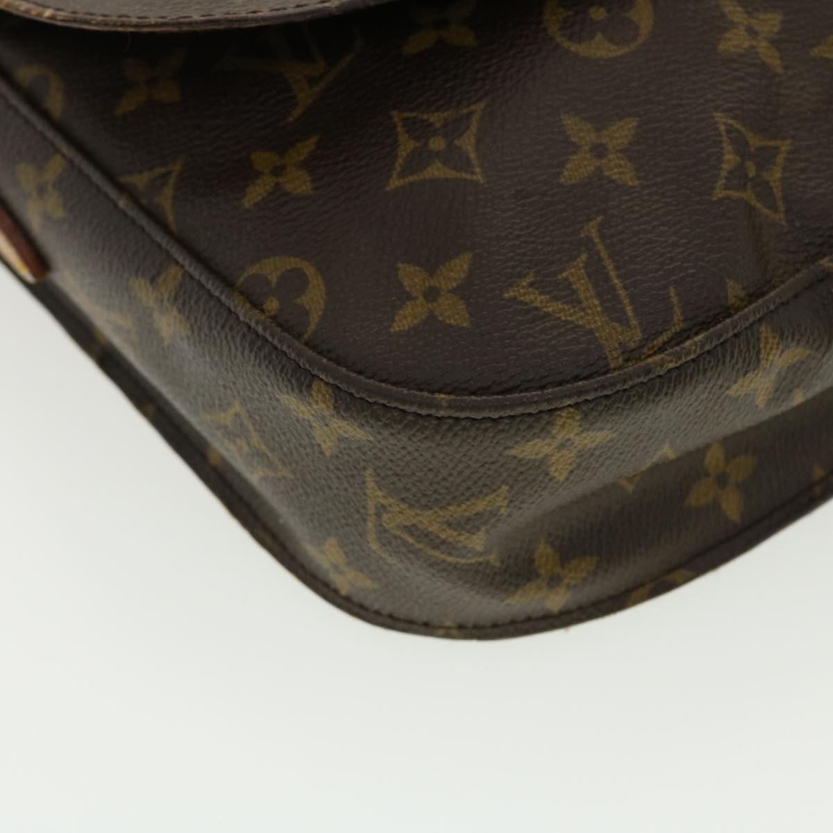 LOUIS VUITTON Monogram Saint Cloud GM Shoulder Bag M51242 LV Auth 40444