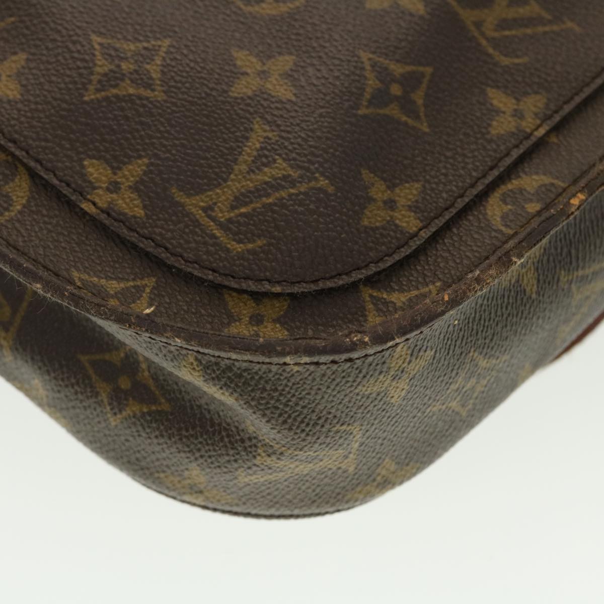 LOUIS VUITTON Monogram Saint Cloud GM Shoulder Bag M51242 LV Auth 40444