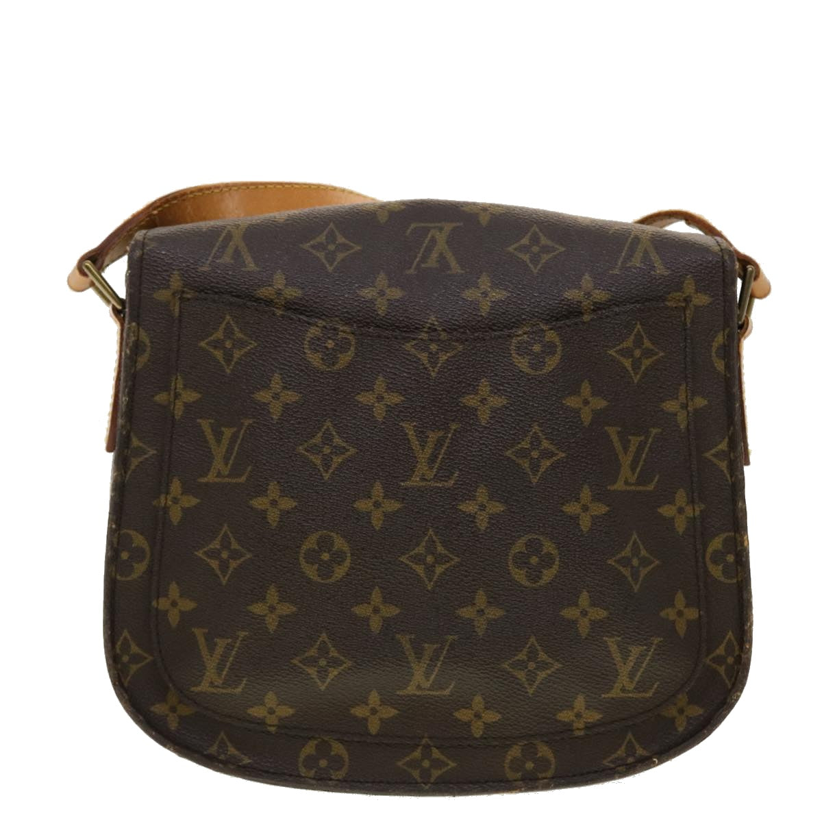 LOUIS VUITTON Monogram Saint Cloud GM Shoulder Bag M51242 LV Auth 40444