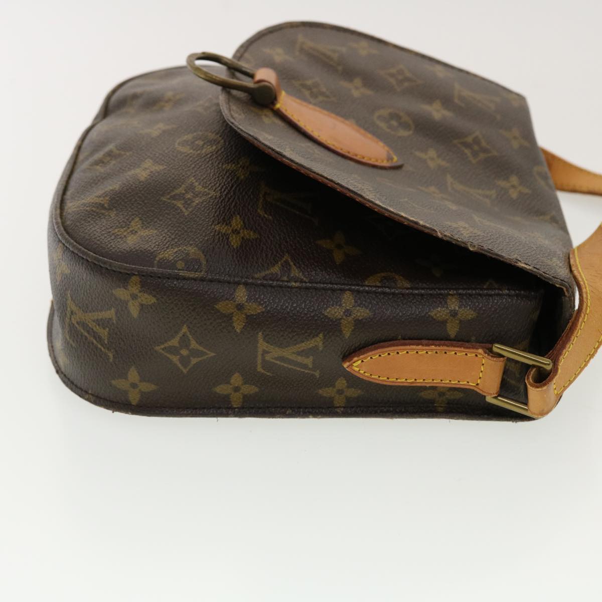 LOUIS VUITTON Monogram Saint Cloud GM Shoulder Bag M51242 LV Auth 40444