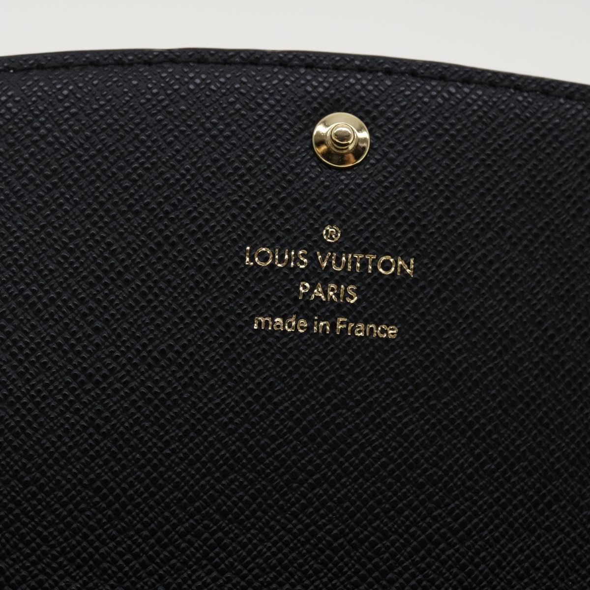 LOUIS VUITTON Monogram Reverse Portefeuille Emily Long Wallet M82157 Auth 40459A