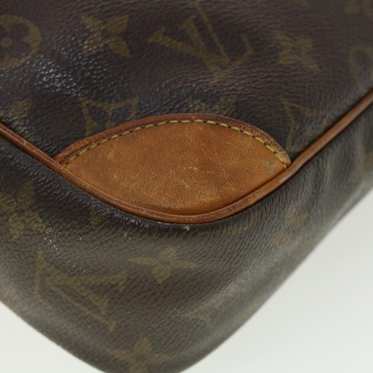 LOUIS VUITTON Monogram Compiegne 28 Clutch Bag M51845 LV Auth 40466