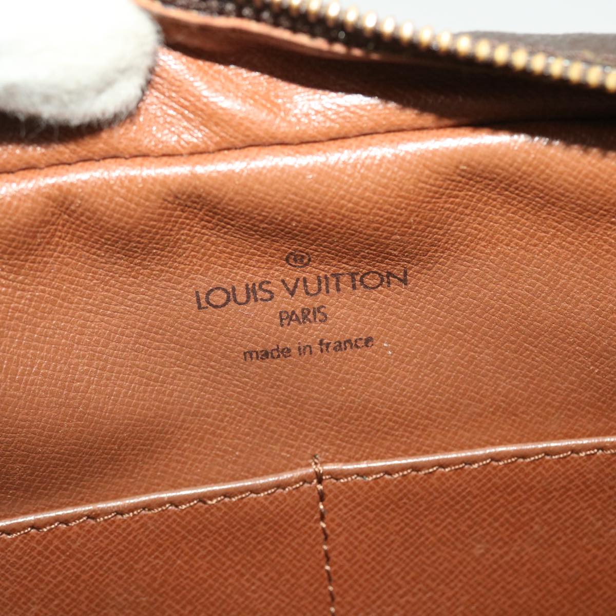 LOUIS VUITTON Monogram Compiegne 28 Clutch Bag M51845 LV Auth 40466