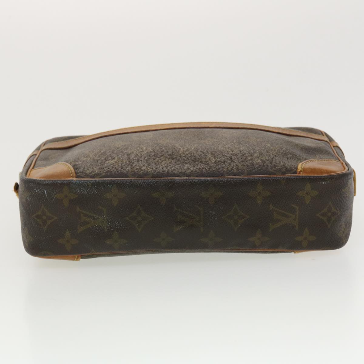 LOUIS VUITTON Monogram Compiegne 28 Clutch Bag M51845 LV Auth 40466