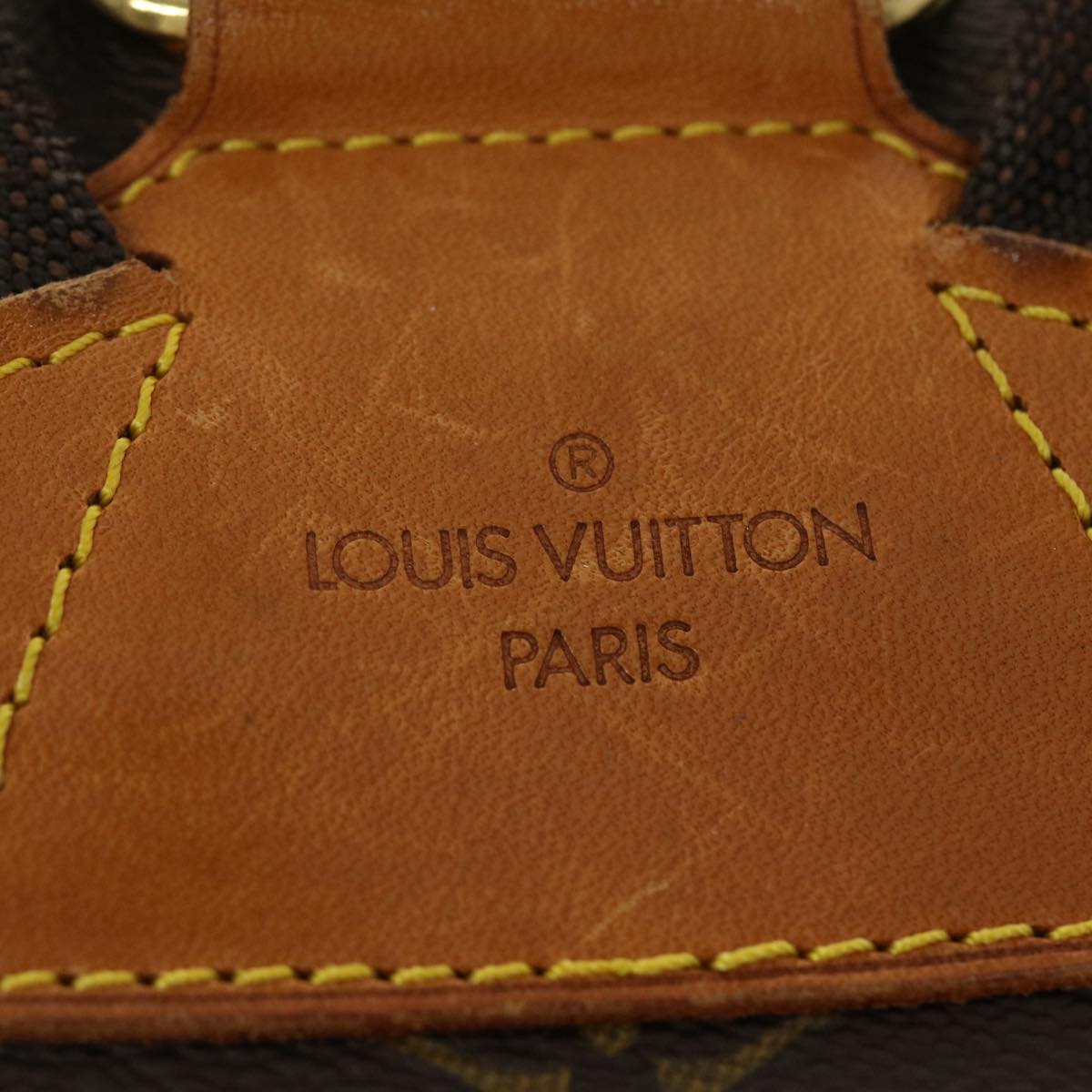 LOUIS VUITTON Monogram Montsouris GM Backpack M51135 LV Auth 40476