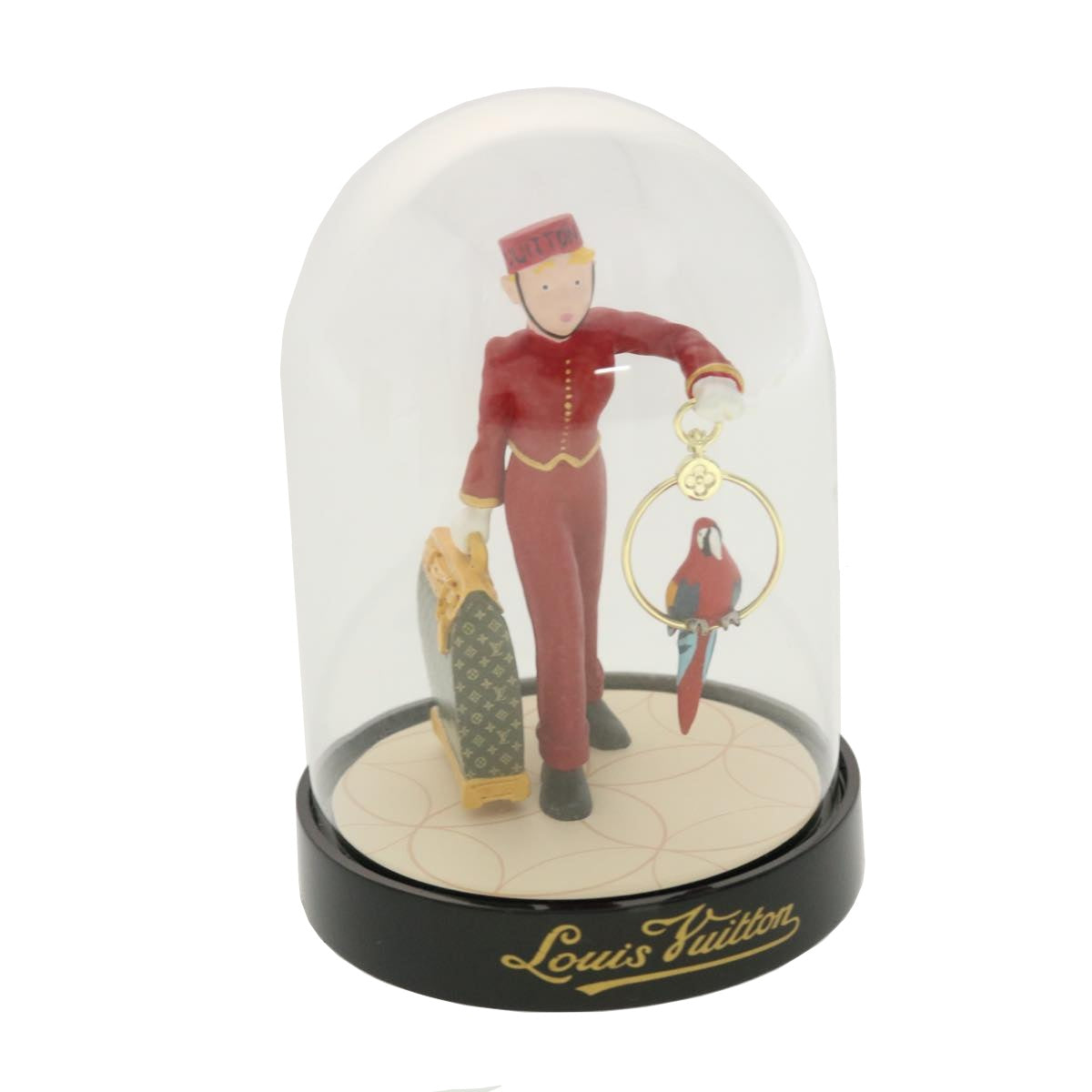 LOUIS VUITTON Bellboy Snow Globe Clear M99551 LV Auth 40477