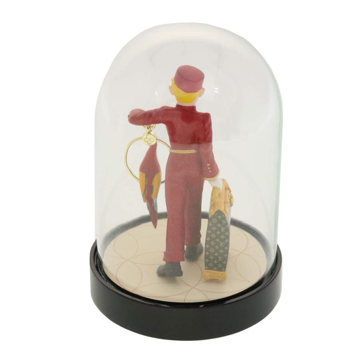 LOUIS VUITTON Bellboy Snow Globe Clear M99551 LV Auth 40477