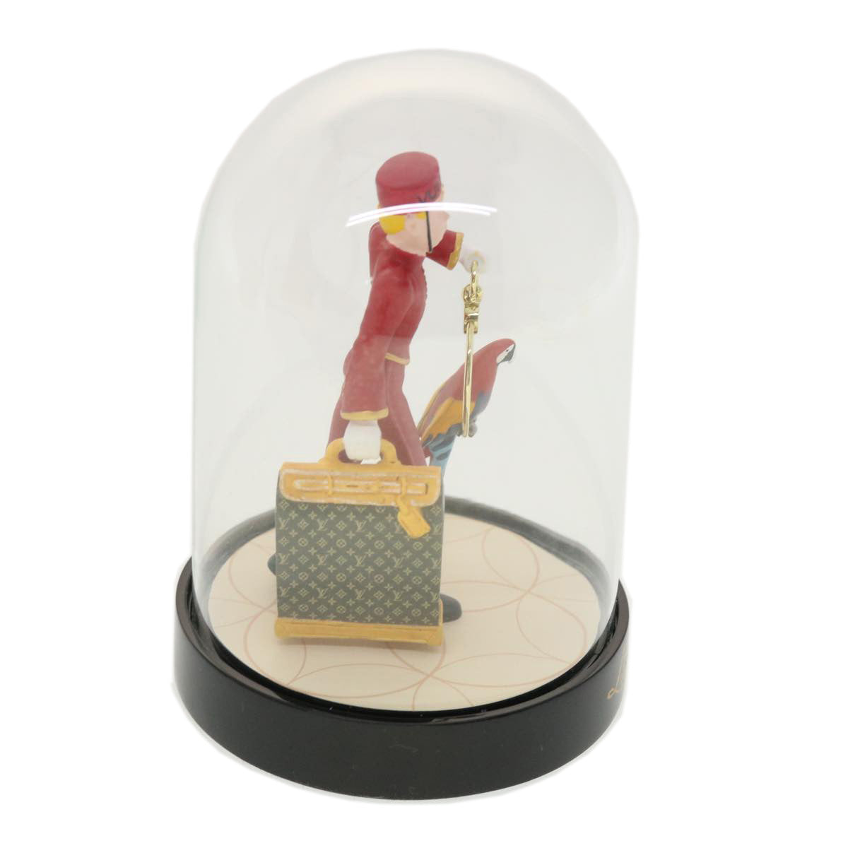 LOUIS VUITTON Bellboy Snow Globe Clear M99551 LV Auth 40477