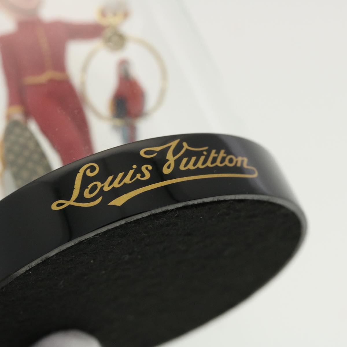 LOUIS VUITTON Bellboy Snow Globe Clear M99551 LV Auth 40477