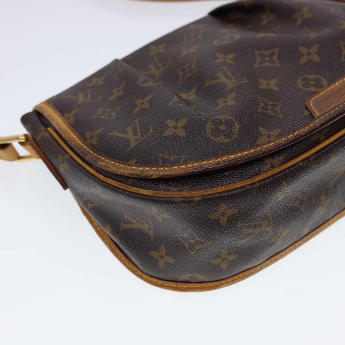 LOUIS VUITTON Monogram Menilmontant PM Shoulder Bag M40474 LV Auth 40480