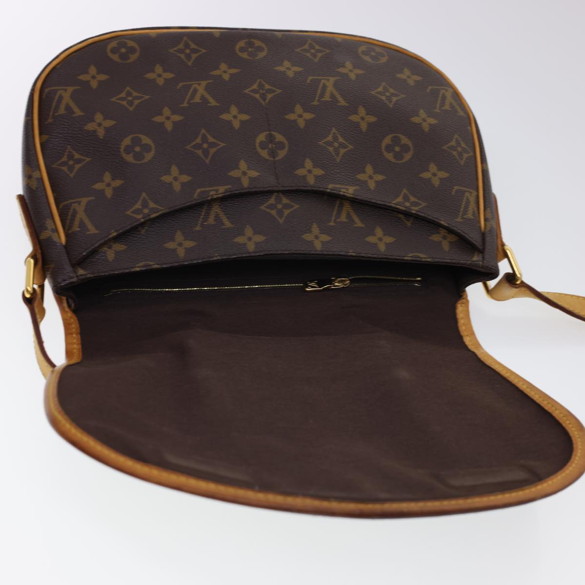 LOUIS VUITTON Monogram Menilmontant PM Shoulder Bag M40474 LV Auth 40480