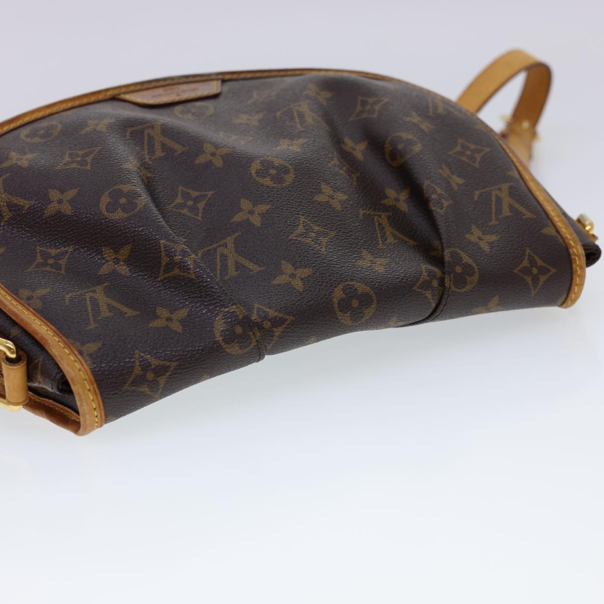 LOUIS VUITTON Monogram Menilmontant PM Shoulder Bag M40474 LV Auth 40480