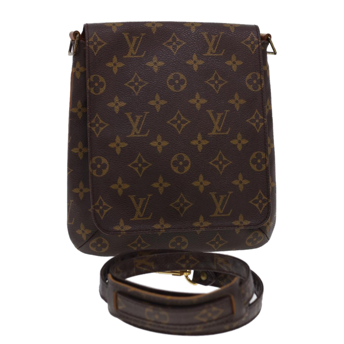 LOUIS VUITTON Monogram Musette Salsa Long Shoulder Bag M51387 LV Auth 40488