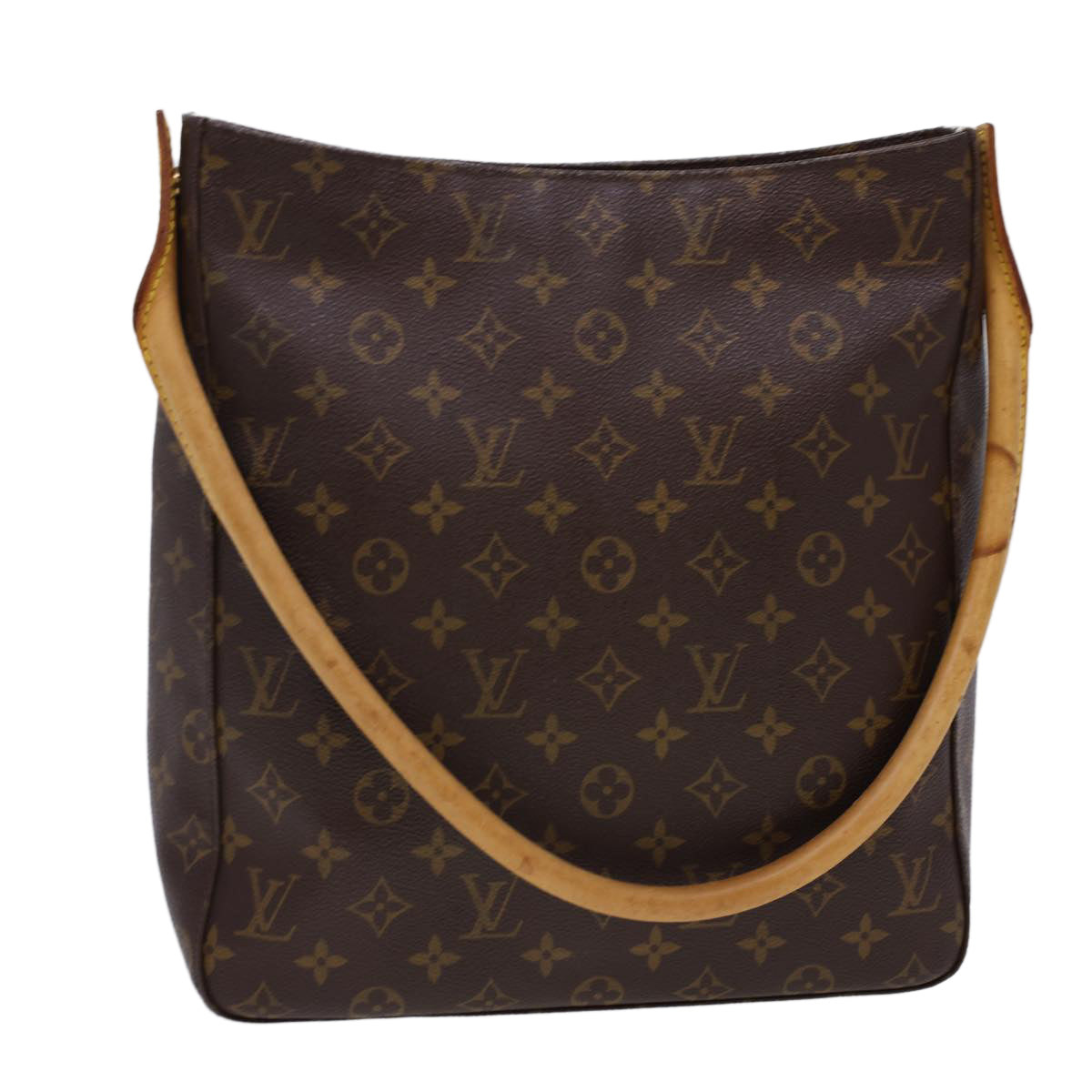 LOUIS VUITTON Monogram Looping GM Shoulder Bag M51145 LV Auth 40509