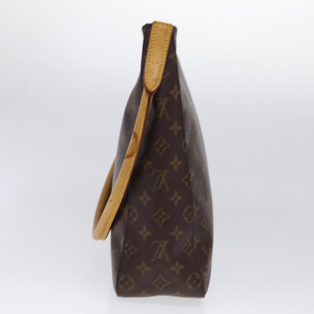 LOUIS VUITTON Monogram Looping GM Shoulder Bag M51145 LV Auth 40509