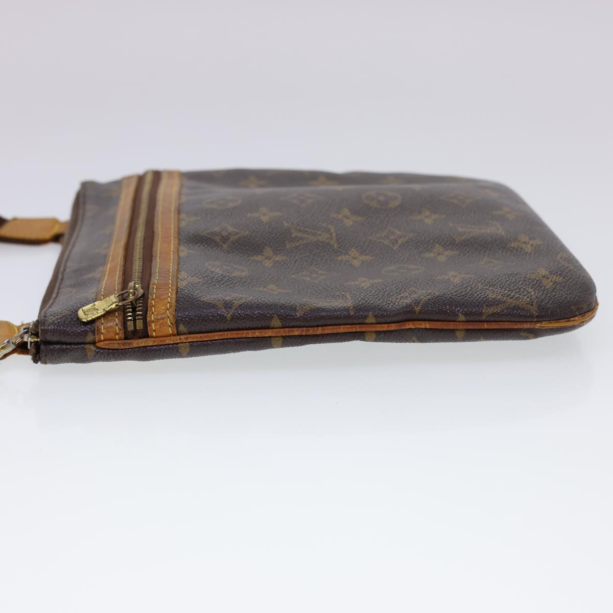 LOUIS VUITTON Monogram Pochette Bosphore Shoulder Bag M40044 LV Auth 40513