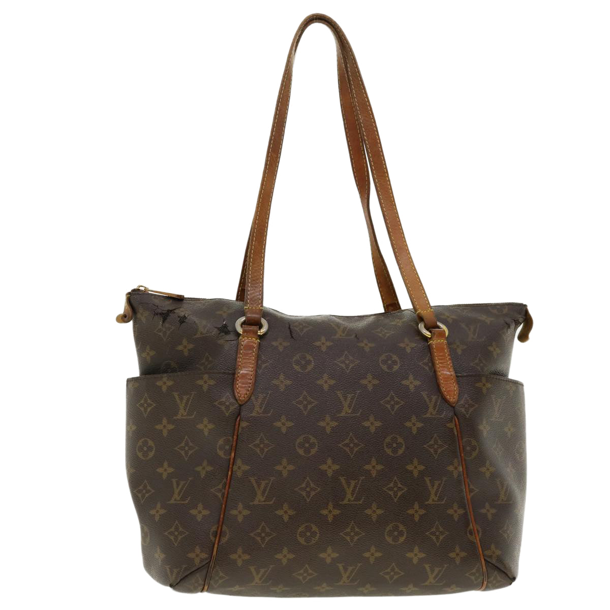 LOUIS VUITTON Monogram Totally MM Tote Bag M56689 LV Auth 40517