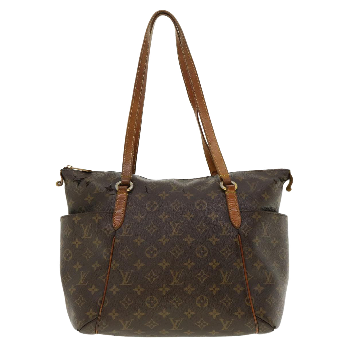 LOUIS VUITTON Monogram Totally MM Tote Bag M56689 LV Auth 40517