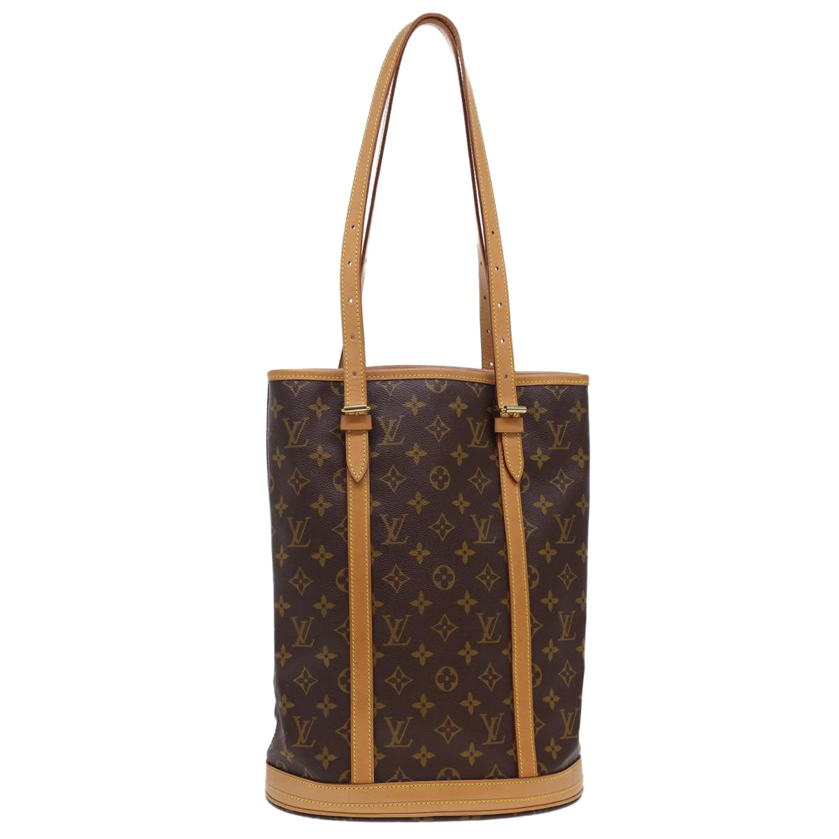 LOUIS VUITTON Monogram Bucket GM Shoulder Bag M42236 LV Auth 40520