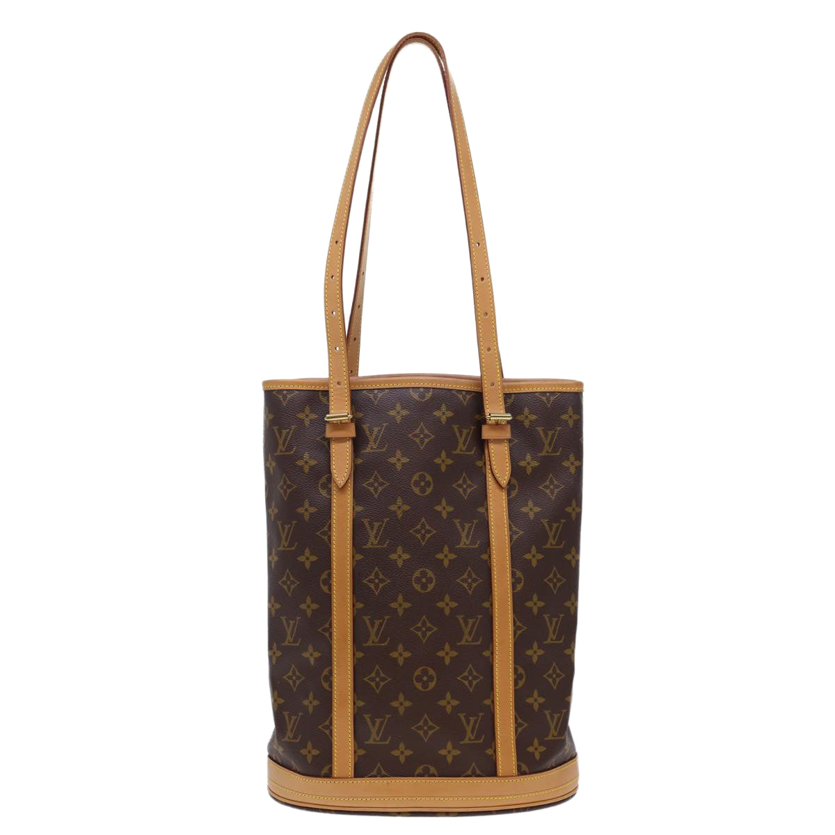 LOUIS VUITTON Monogram Bucket GM Shoulder Bag M42236 LV Auth 40520