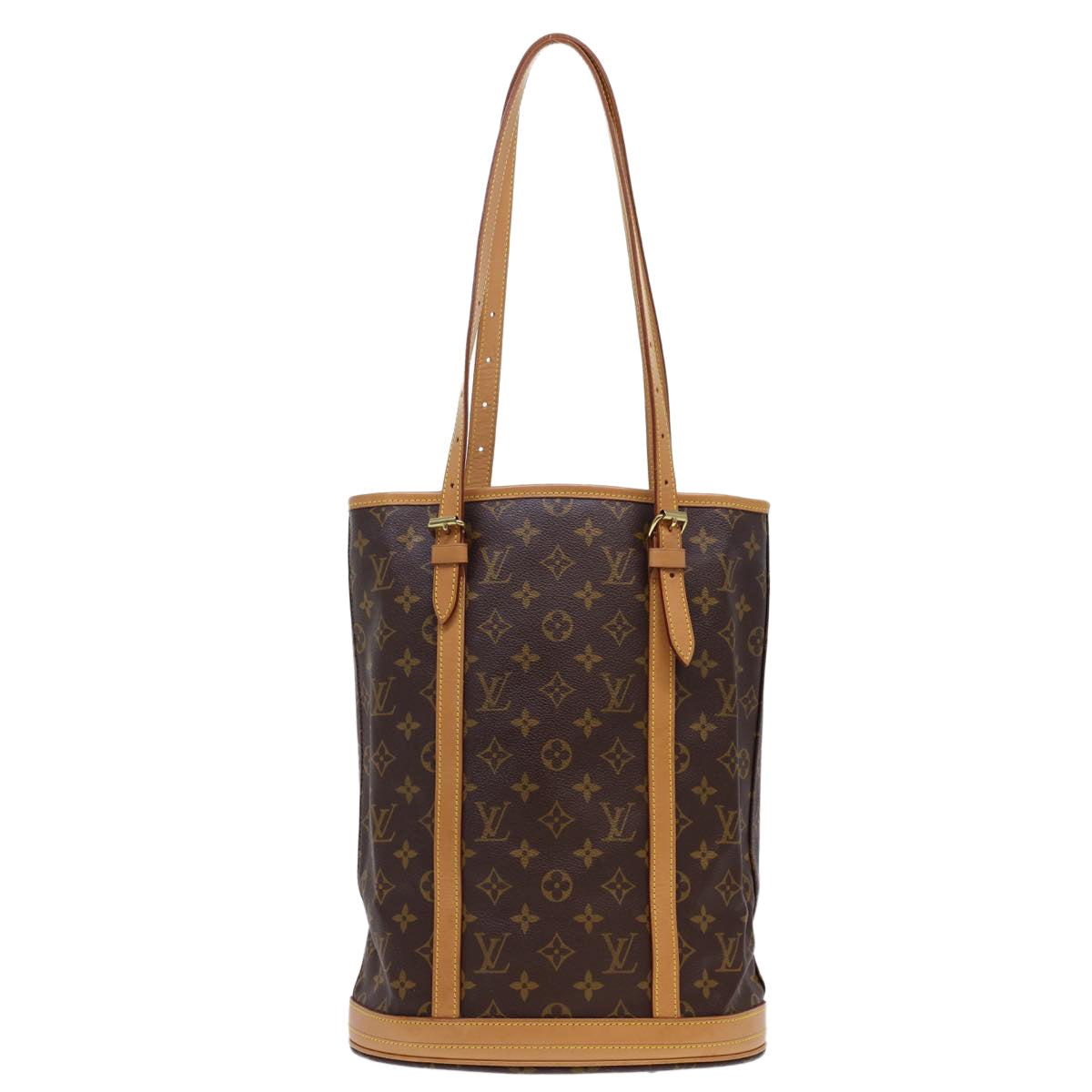 LOUIS VUITTON Monogram Bucket GM Shoulder Bag M42236 LV Auth 40520