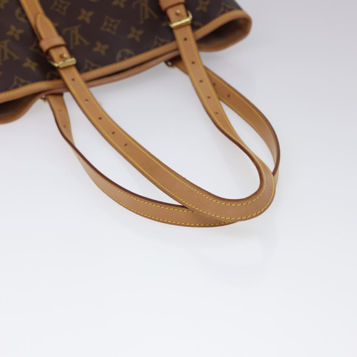 LOUIS VUITTON Monogram Bucket GM Shoulder Bag M42236 LV Auth 40520