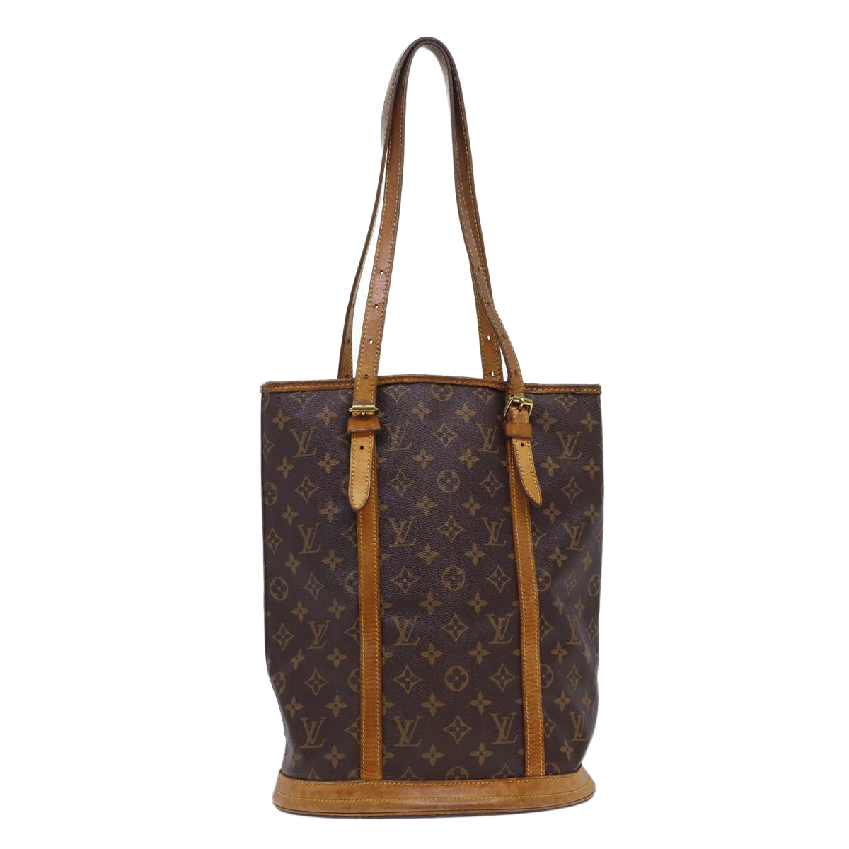 LOUIS VUITTON Monogram Bucket GM Shoulder Bag M42236 LV Auth 40521