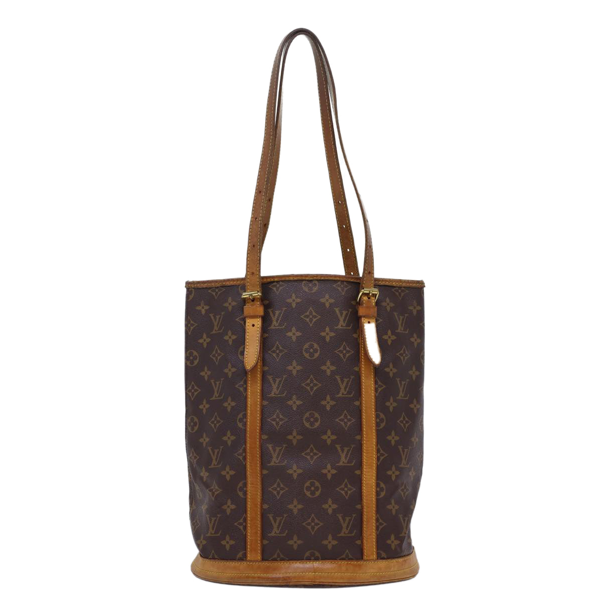 LOUIS VUITTON Monogram Bucket GM Shoulder Bag M42236 LV Auth 40521