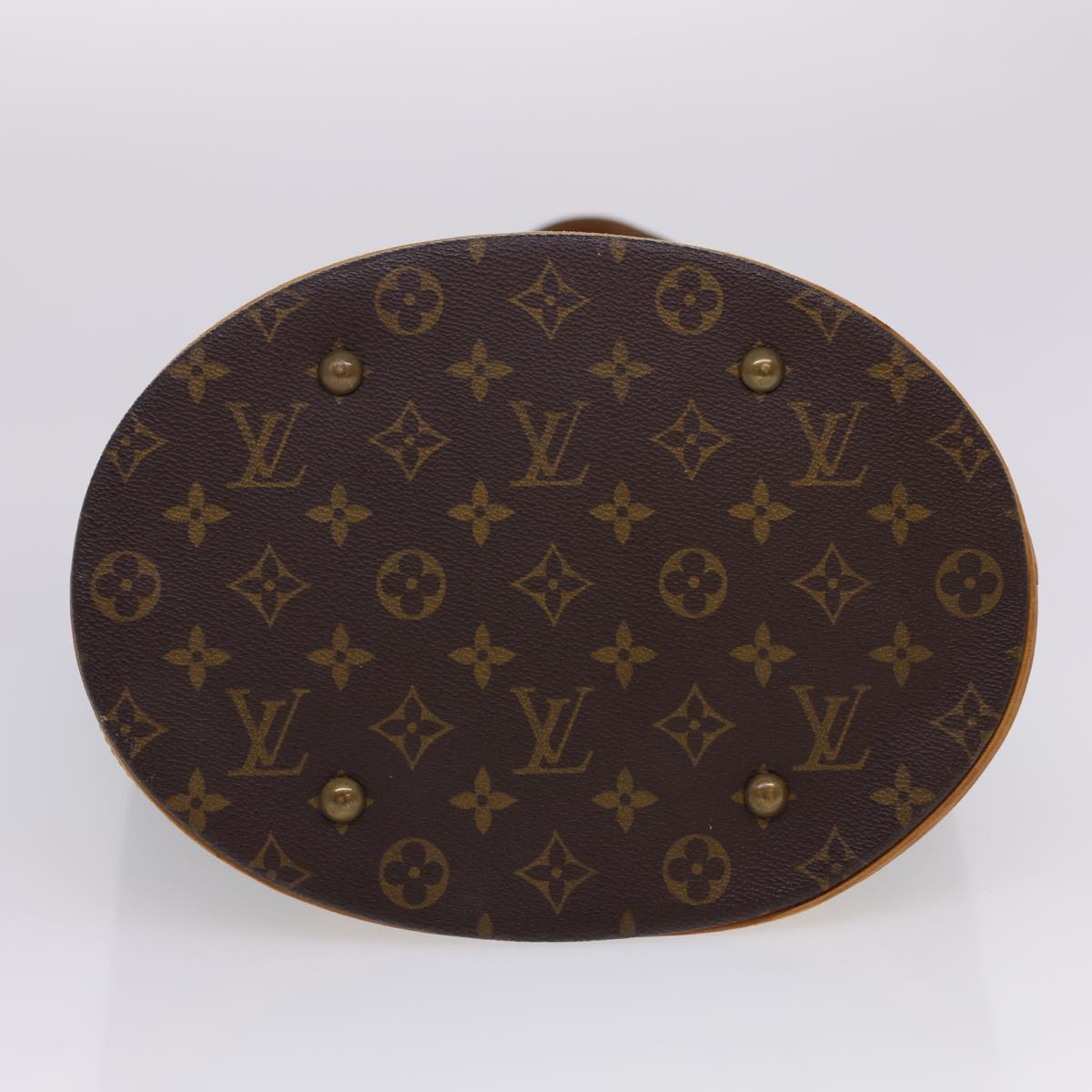 LOUIS VUITTON Monogram Bucket GM Shoulder Bag M42236 LV Auth 40522