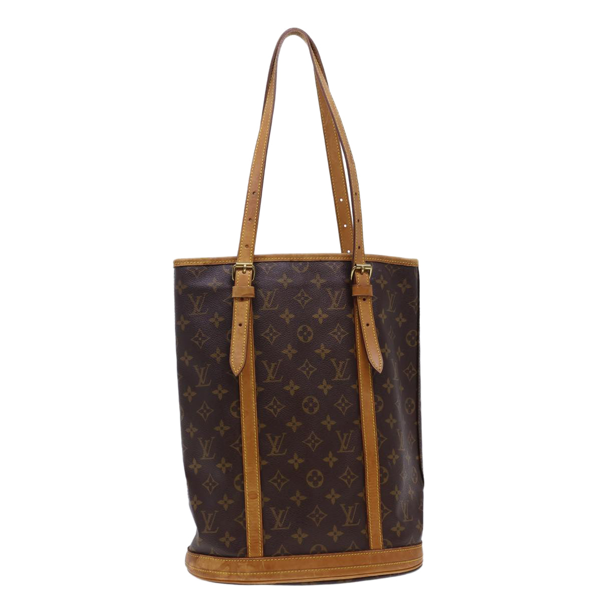 LOUIS VUITTON Monogram Bucket GM Shoulder Bag M42236 LV Auth 40522