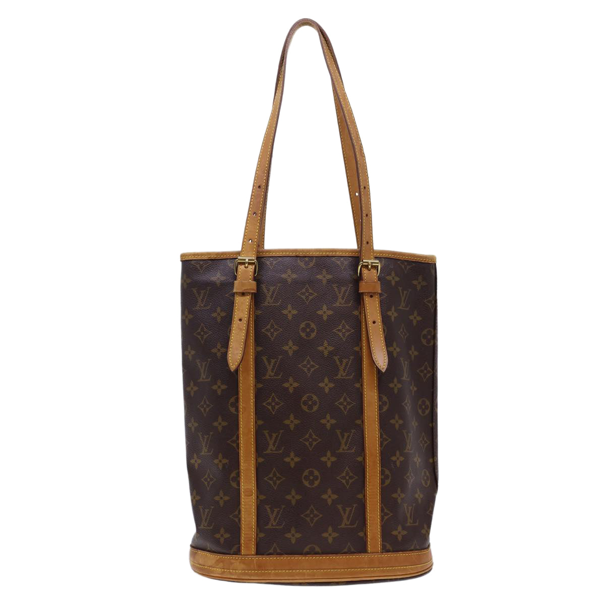 LOUIS VUITTON Monogram Bucket GM Shoulder Bag M42236 LV Auth 40522