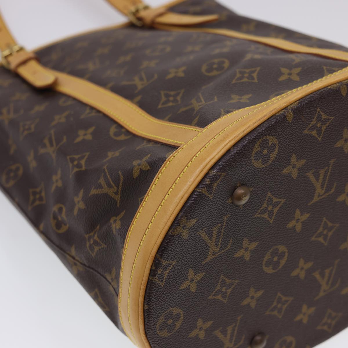 LOUIS VUITTON Monogram Bucket GM Shoulder Bag M42236 LV Auth 40523