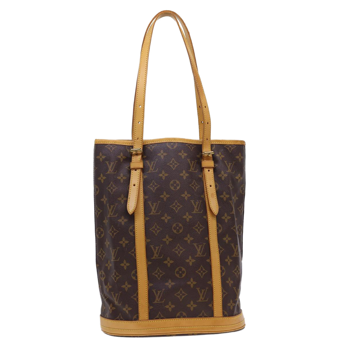 LOUIS VUITTON Monogram Bucket GM Shoulder Bag M42236 LV Auth 40523