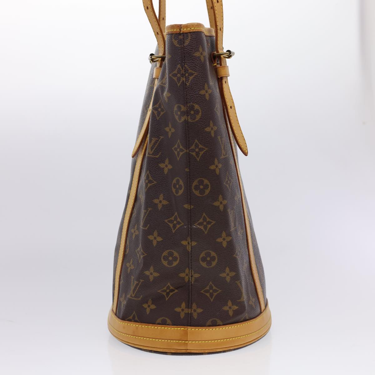 LOUIS VUITTON Monogram Bucket GM Shoulder Bag M42236 LV Auth 40523