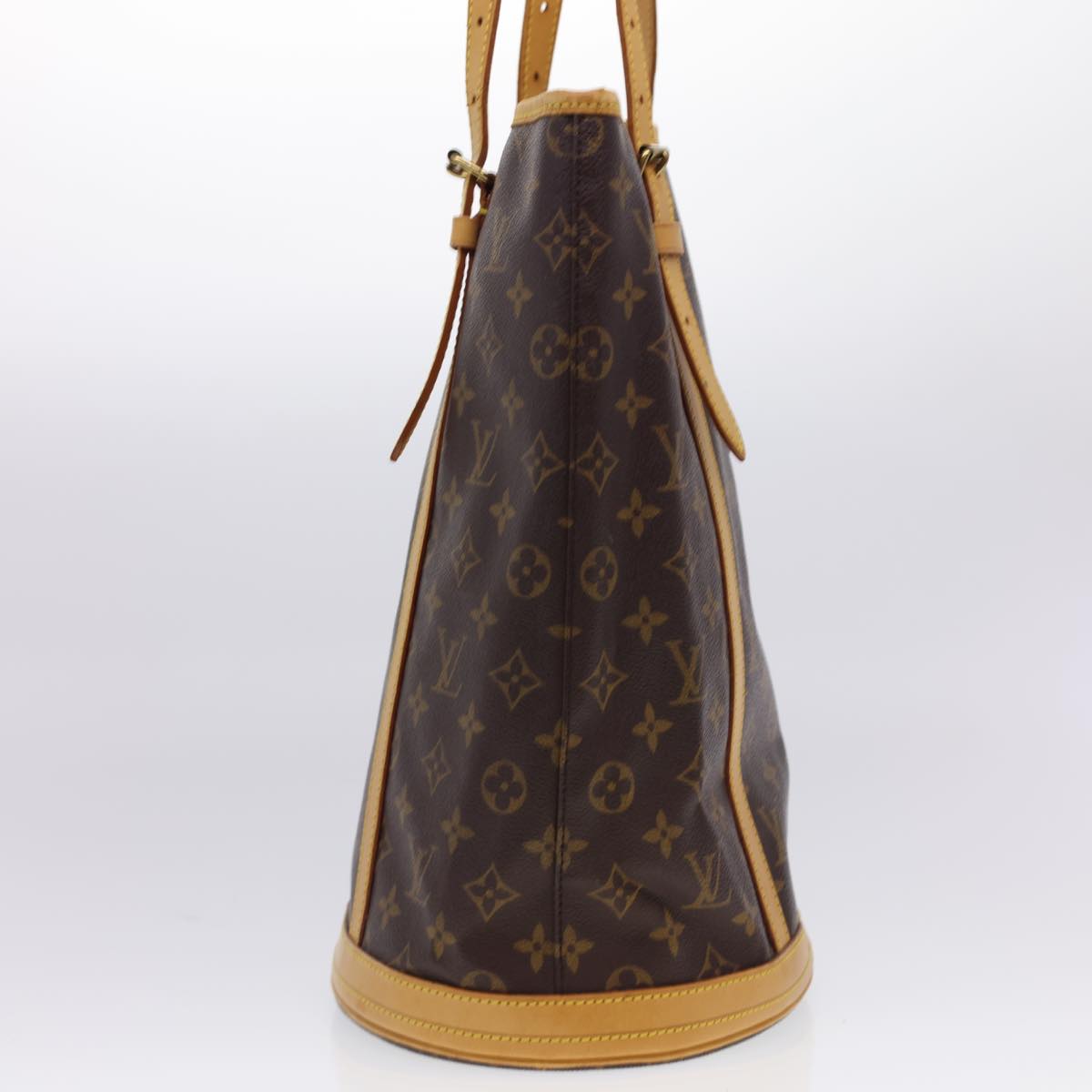 LOUIS VUITTON Monogram Bucket GM Shoulder Bag M42236 LV Auth 40523