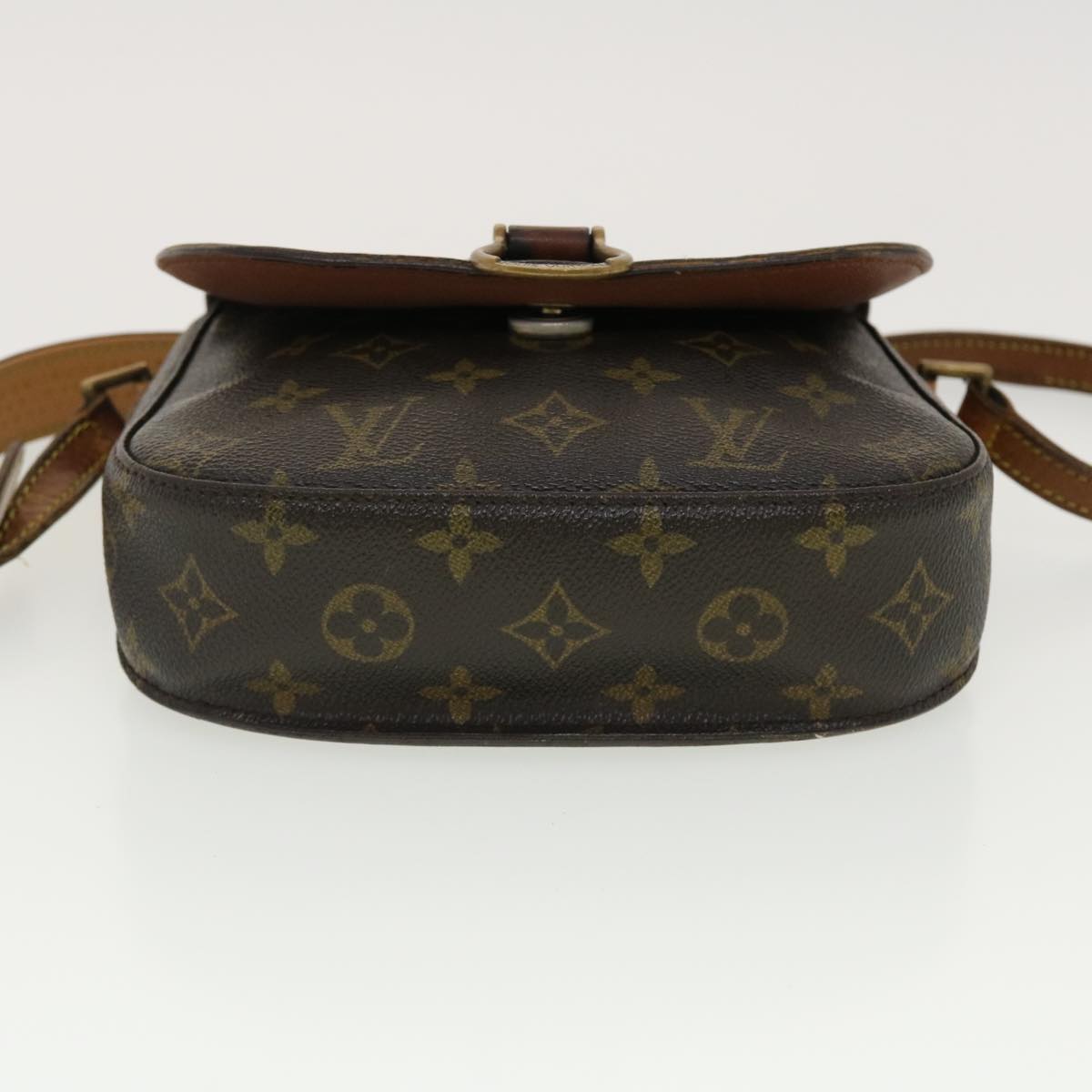 LOUIS VUITTON Monogram Saint Cloud PM Shoulder Bag M51244 LV Auth 40563