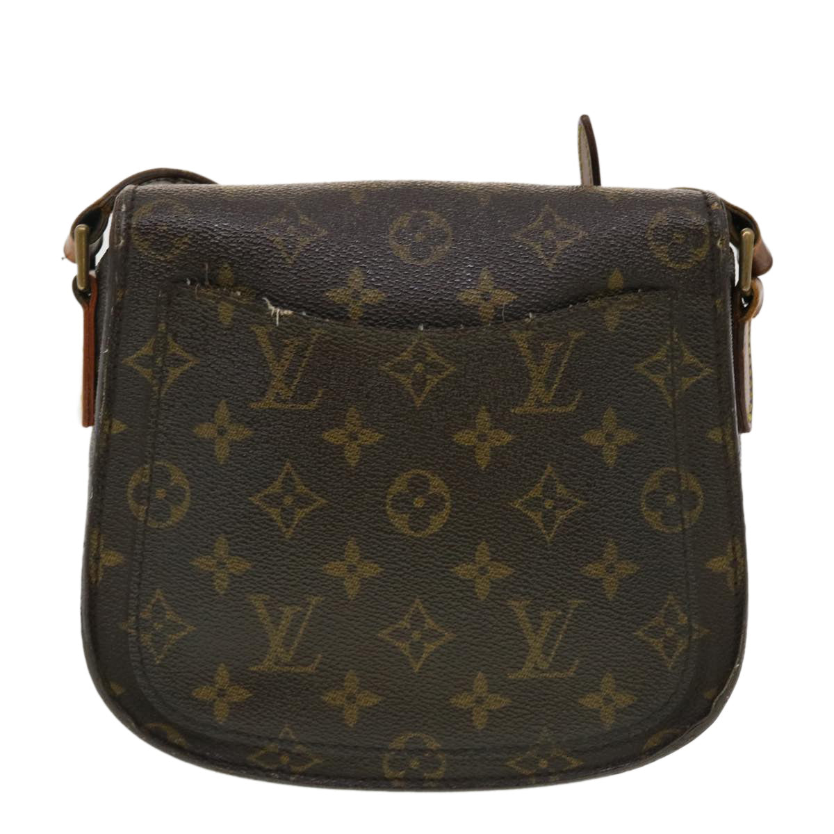 LOUIS VUITTON Monogram Saint Cloud PM Shoulder Bag M51244 LV Auth 40563