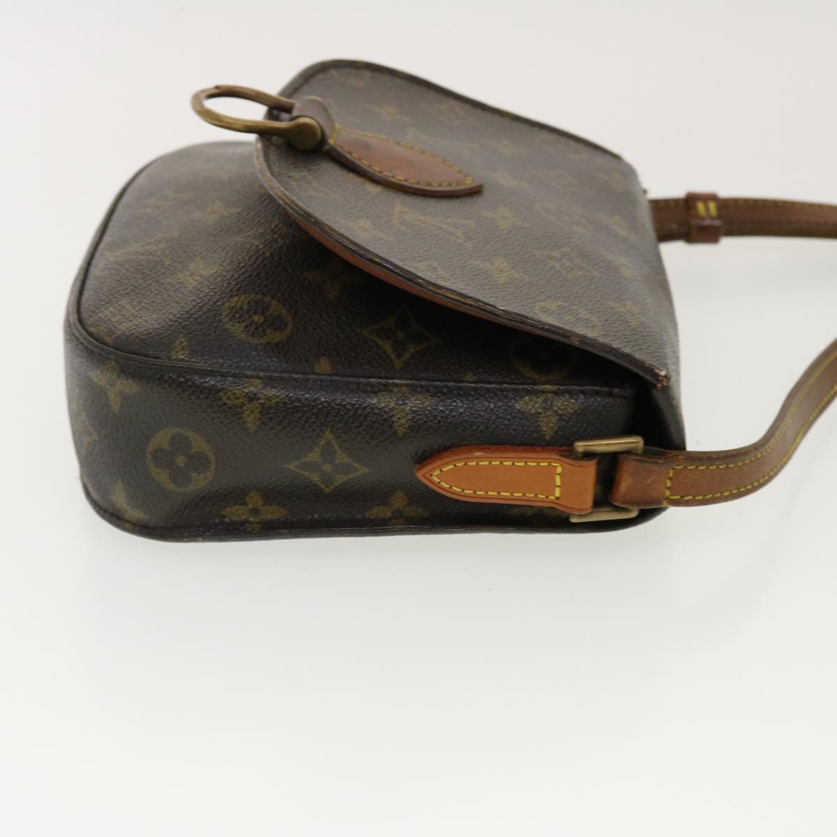 LOUIS VUITTON Monogram Saint Cloud PM Shoulder Bag M51244 LV Auth 40563