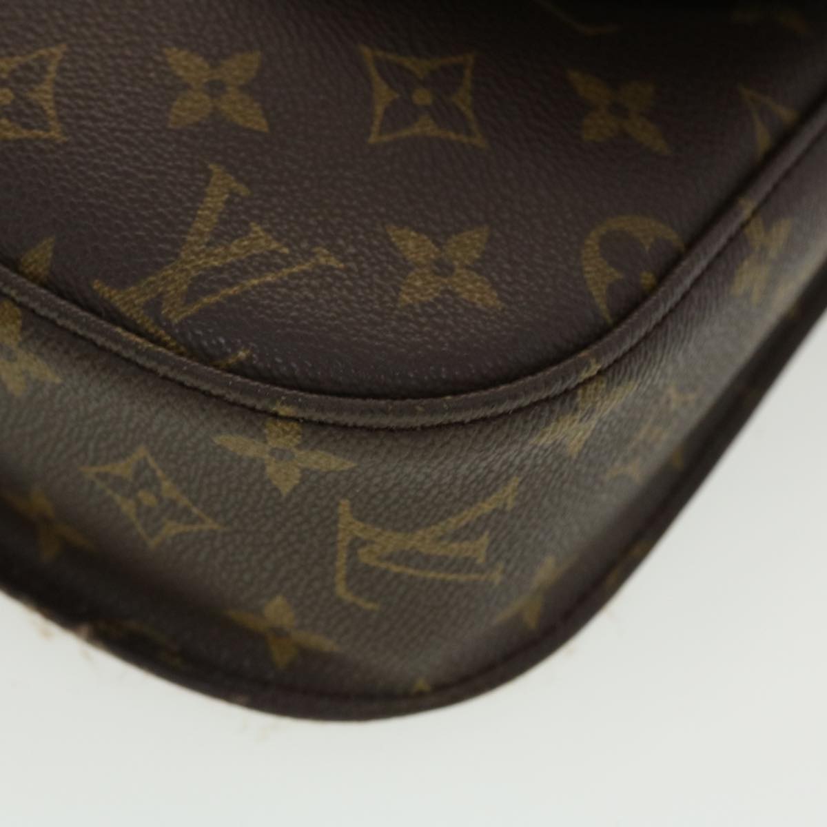 LOUIS VUITTON Monogram Saint Cloud GM Shoulder Bag M51242 LV Auth 40565