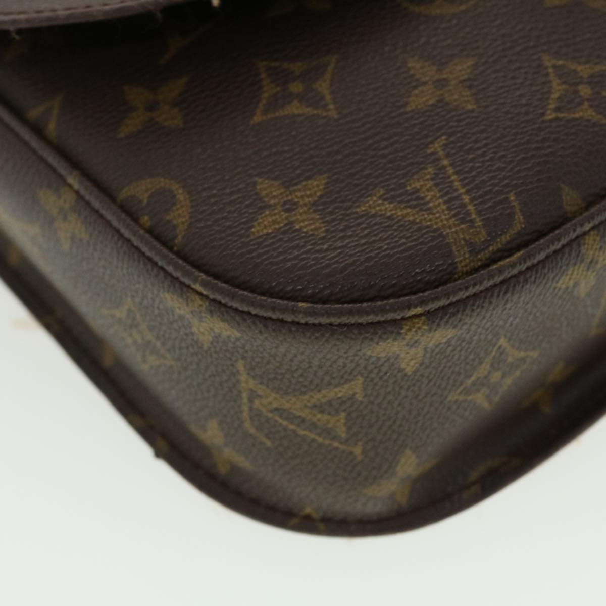 LOUIS VUITTON Monogram Saint Cloud GM Shoulder Bag M51242 LV Auth 40565