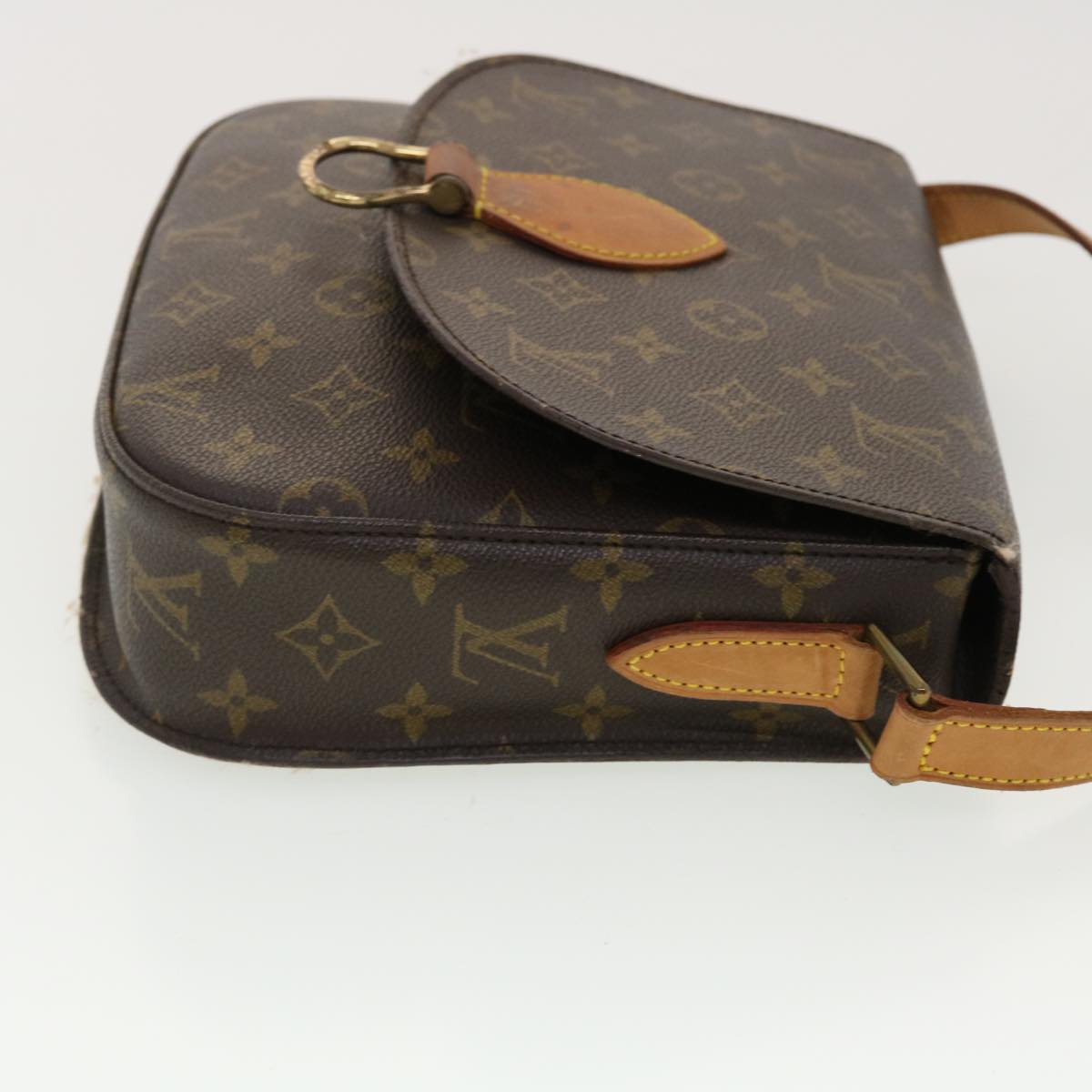 LOUIS VUITTON Monogram Saint Cloud GM Shoulder Bag M51242 LV Auth 40565