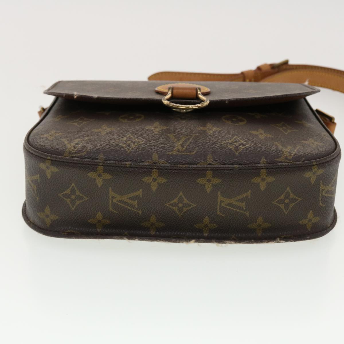 LOUIS VUITTON Monogram Saint Cloud GM Shoulder Bag M51242 LV Auth 40565