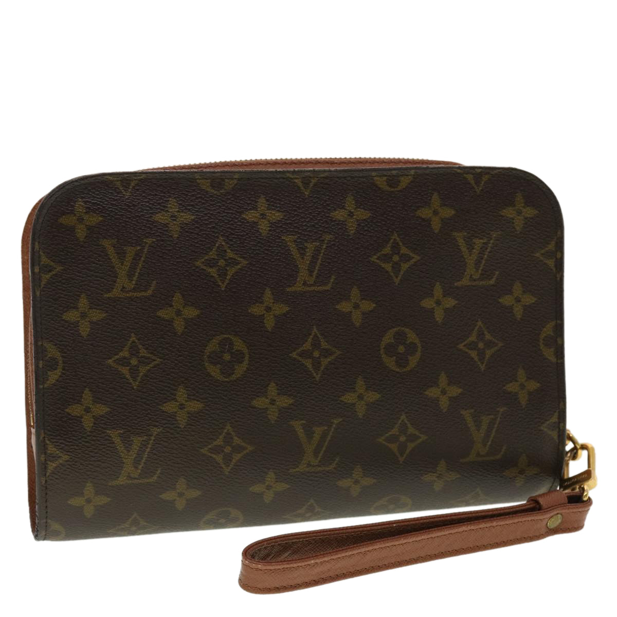 LOUIS VUITTON Monogram Orsay Clutch Bag M51790 LV Auth 40572