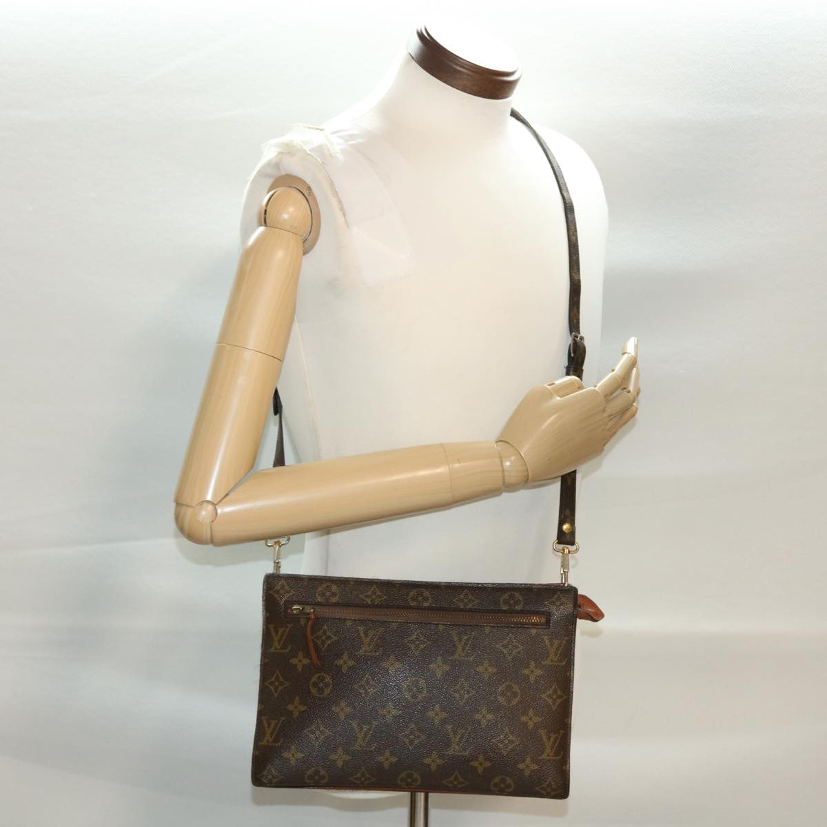 LOUIS VUITTON Monogram Angian Shoulder Bag M51205 LV Auth 40573