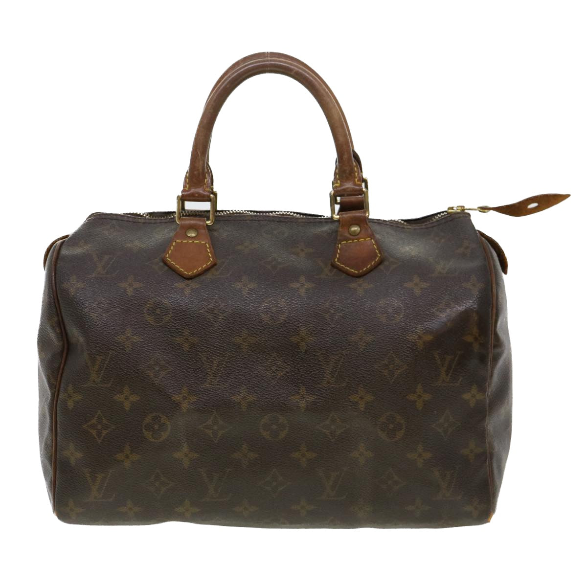 LOUIS VUITTON Monogram Speedy 30 Hand Bag M41526 LV Auth 40584