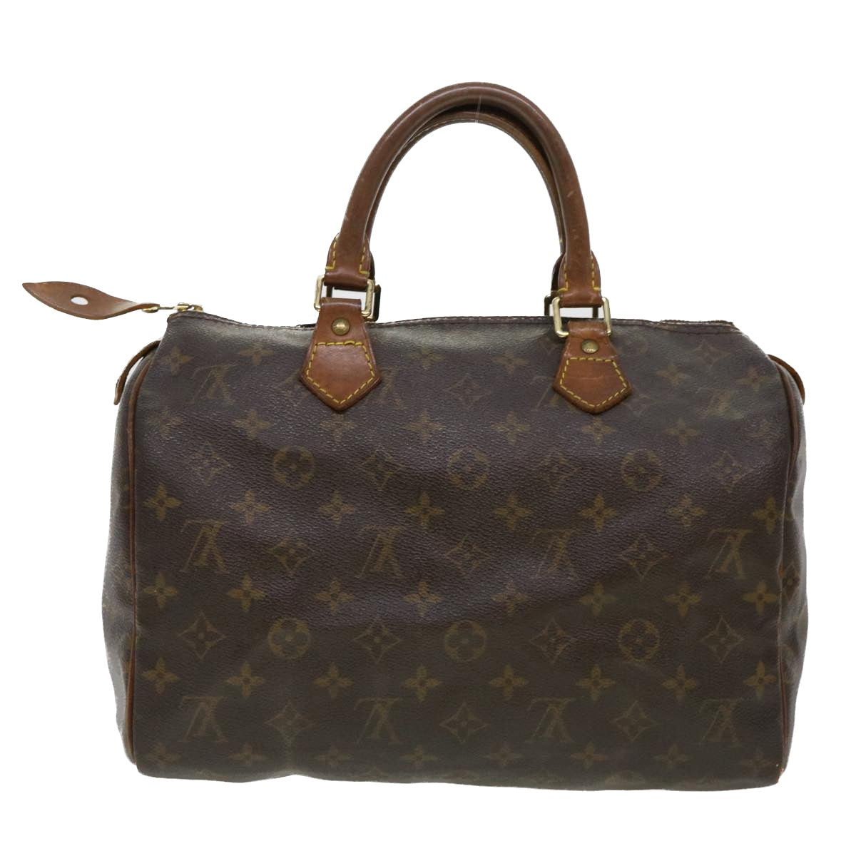 LOUIS VUITTON Monogram Speedy 30 Hand Bag M41526 LV Auth 40584