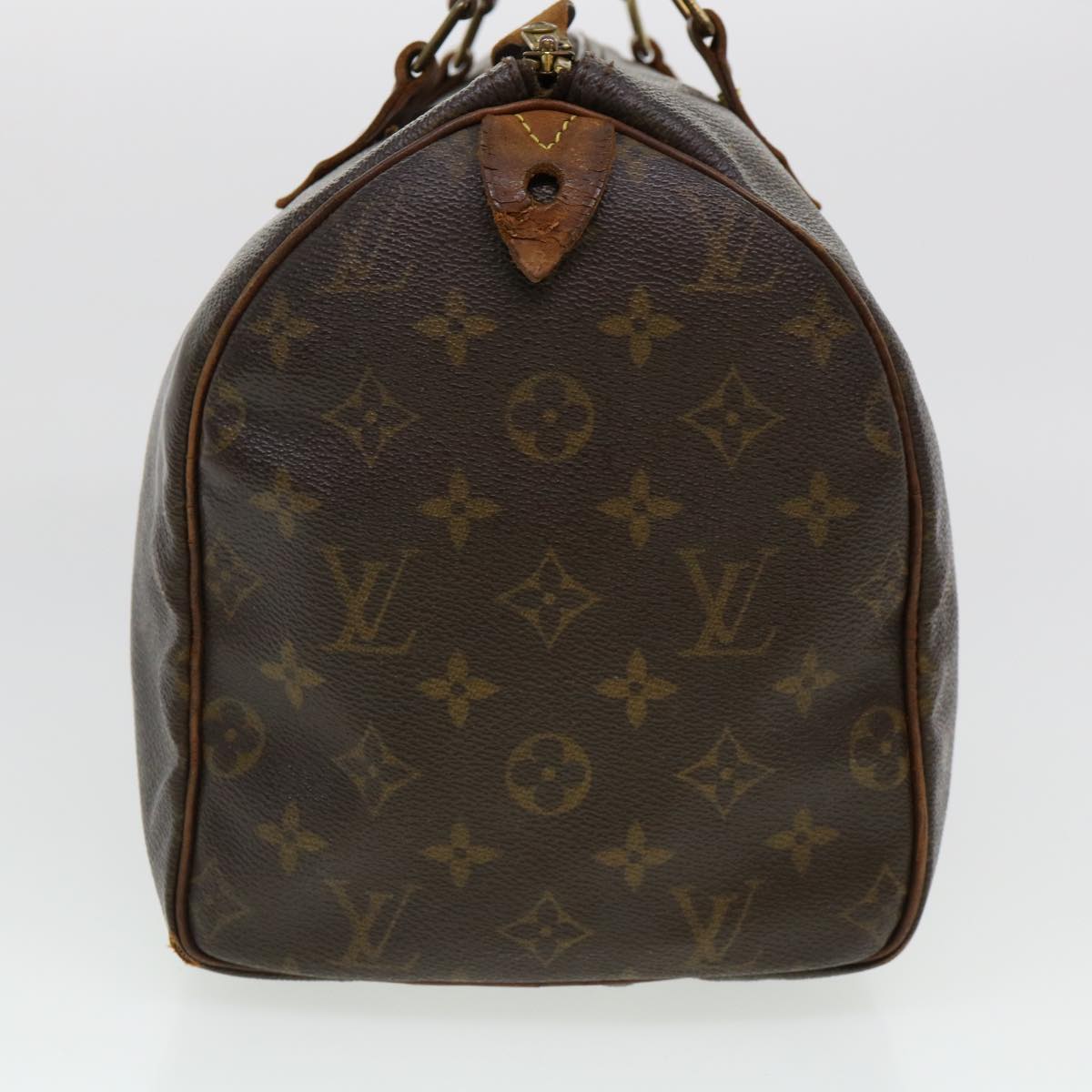 LOUIS VUITTON Monogram Speedy 30 Hand Bag M41526 LV Auth 40584